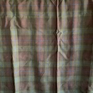 Ralph Lauren Plaid Silk Scarf Reversible